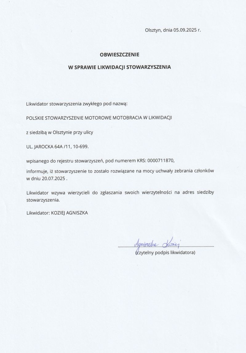 Likwidacja